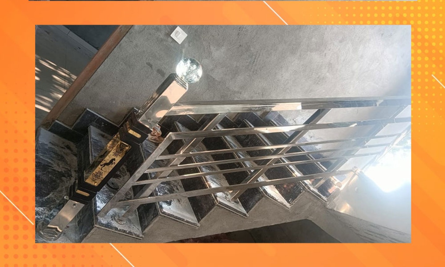 Staircase railing image