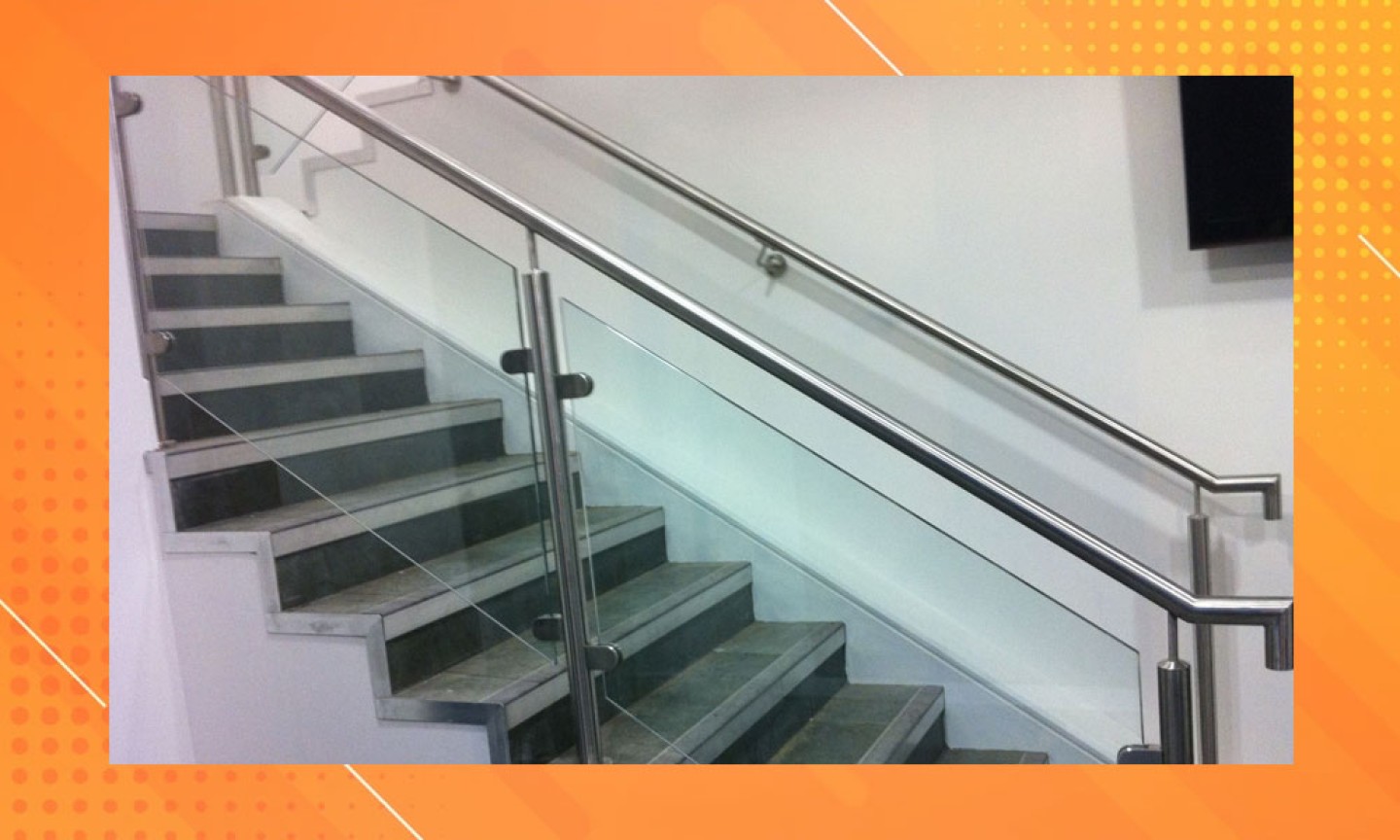 Staircase railing image